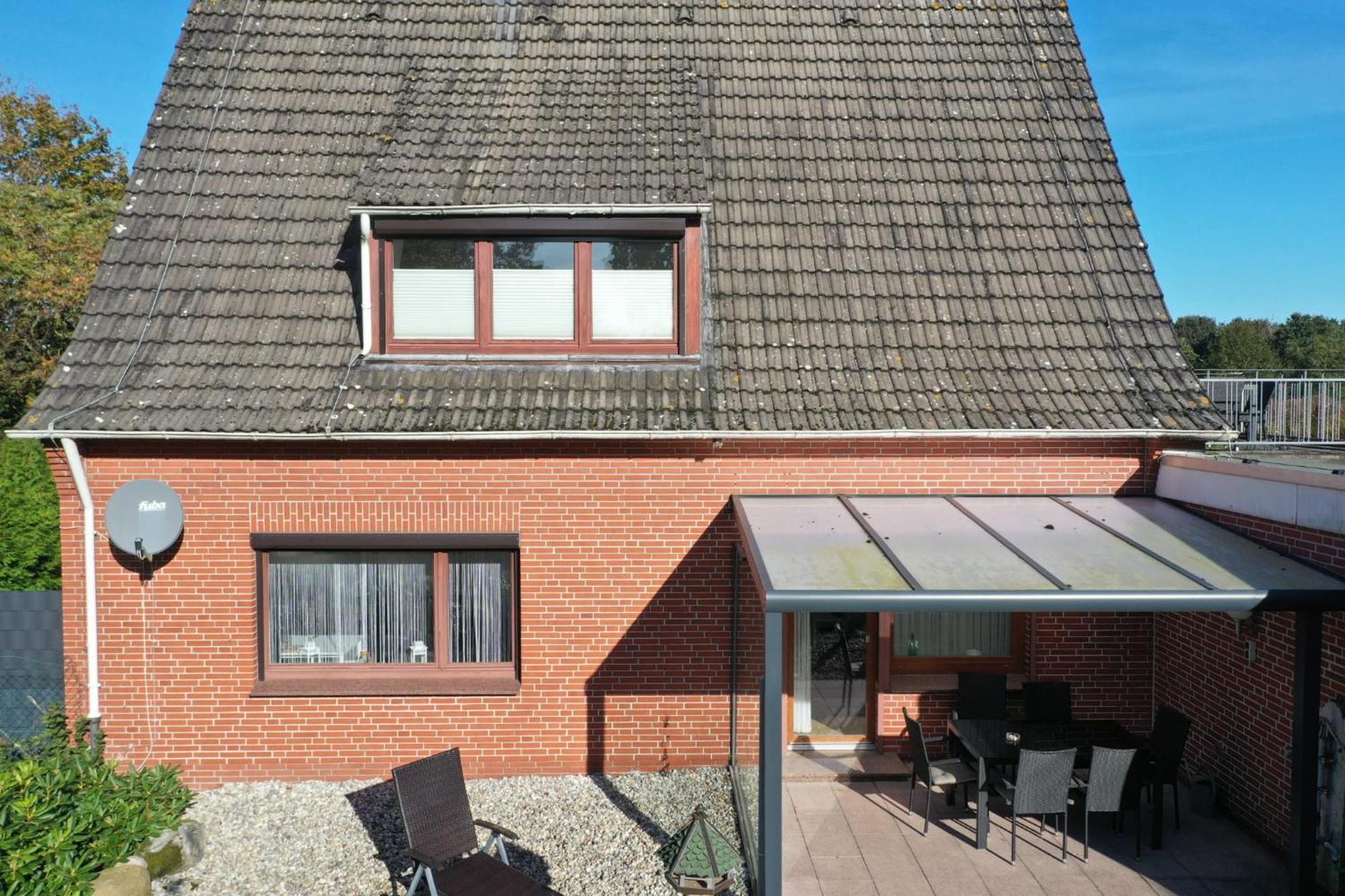 Ferienwohnung Im Erdgeschoss Mit Eingezaeunten Garten Und Terrasse Aurich Extérieur photo
